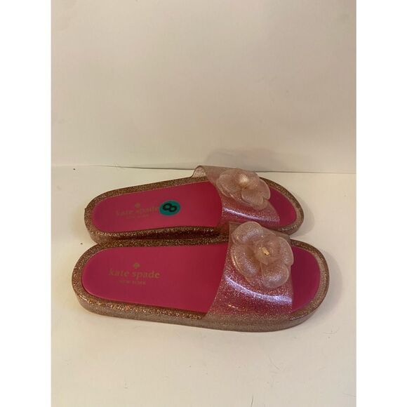 Kate spade New York size 8 new plastic summer slides sandals nwot - Picture 1 of 3